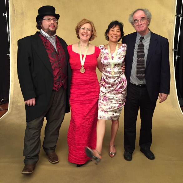 Bary Werger, Nadia Shpachenko, Genevieve Feiwen Lee, and Tom Flaherty at the Grammy Nominee Reception