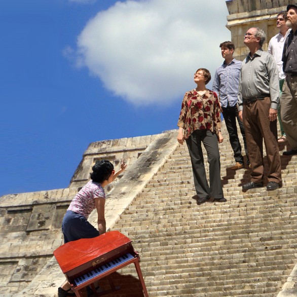 Woman at the New Piano "Pyramid" (wide)